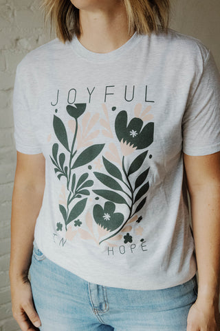 Joyful in Hope Tee