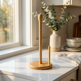 Bamboo Paper Towel Holder