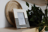 Black & White Stripe Frame