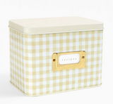 Tin Recipe Box