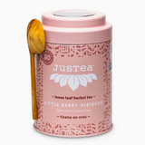 Little Berry Hibiscus Tin & Spoon
