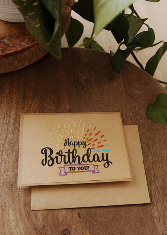 Happy Birthday To You Greeting Cards
