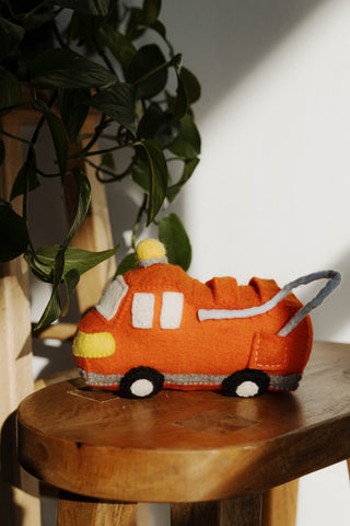 Felt Toy Trucks