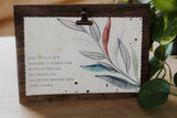 Having an Impact Banana Paper Clipboard Sign