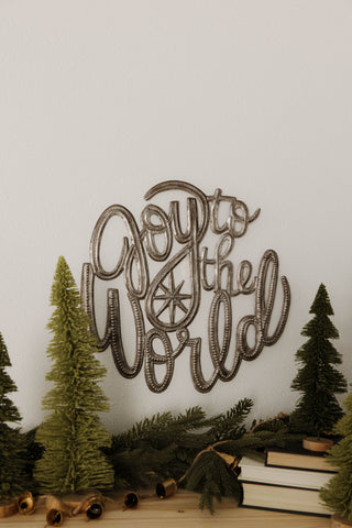 Joy to the World Metal Art