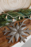 Large Metal Art Snowflake Ornaments