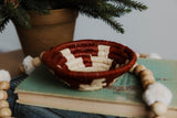 Mini Woven Holiday Basket
