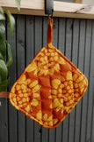 Quilted Batik Potholder