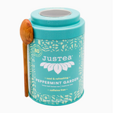 Peppermint Garden Tin & Spoon