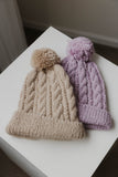 Wayra Cable Pom Beanie