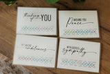 Sincere Condolences Greeting Cards