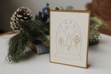 Snow Globe Holiday Greeting Cards