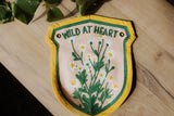 Wild at Heart Embroidered Banner