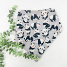 Panda bandana bib
